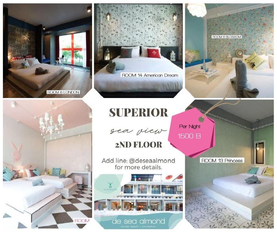 De Sea Almond Hotel Chumphon Ngoại thất bức ảnh